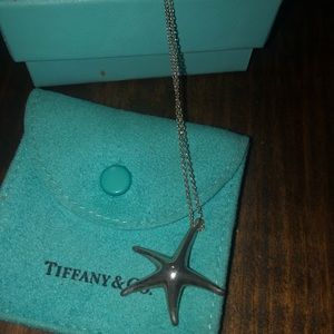Tiffany & Co. Starfish Pendant Necklace